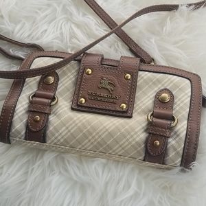 Authentic Burberry crossbody or wallet